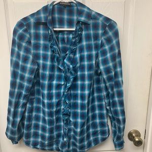 Express Button Down Top